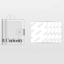 AND2BLE - [Sequence 01: Curiosity] POP-UP STORE MD MINI BOOK KEYRING white