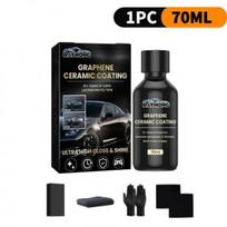 5-1PCS 70ML Nano Ceramic Graphene Coating Super Hydrophobic UV Glow Paint Protection Liquid Advanced Car Maintenance Technology 3 PCS