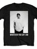 Famous Rapper Eminems T Shirt Unisex Fashion T-Shirt S white