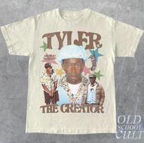 Vintage Bootleg Inspired Tyler the Creator Unisex Tshirt Gift For Fan AN21177 S gray