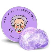 Super Soft Safe Crystal Bouncy Slime Putty Reusable Elastic Mud DIY Color Clay Fidget Toy Stress Relief Playdough Children toys white