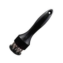 Meat Tenderizer with 16 Needle Blades Stainless Steel Loose Meat Needle Kitchen Cooking Tool for Steak Chicken Fish Pork Black black