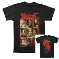 Photo SLIPKNOT Gothic Style Band T-Shirt 100% Cotton Graphic Tee Men Women Summer Streetwear Top 4XL brown