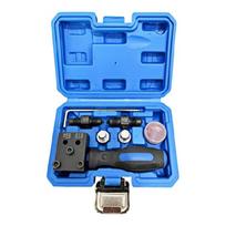 Multiple Size Brake Tube Flaring Tool 3/16inch Double Flaring Tool Handheld Brake Line Tool With Ergonomic Handle 1 blue