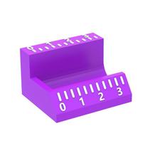 3 ml/10 ml ampulės etikečių aplikatorius, laiko taupymo lipdukų lygiuotės įrankis, daugkartinio naudojimo etiketavimo įrankiai purple