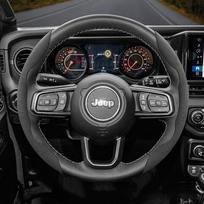For Jeep Suede Snap-on Steering Wheel Cover Fit Renegade Compass Wrangler Jk Jl Grand Cherokee Wk2 Accessories Wj Portachiavi rf1 gray