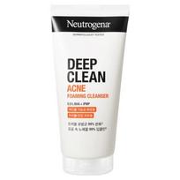 Neutrogena Deep Clean Acne Foaming Cleanser, 150g, 1 pcs white