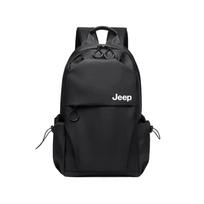 JEEP Travel Backpack, Lightweight Outdoor Hiking Bag, Casual Commuter Backpack juoda