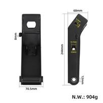 Priekinio svirties laikiklis Kugoo Kirin G4 Kukirin G4 elektriniam paspirtukui Svirties atraminis stovas Atsarginės dalys one size black