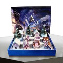 Christmas Countdown Calendar Christmas Advent Calendar Xmas Countdown Calendar Christmas Gifts for Adults and Kids black