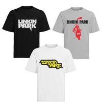 Linkin Park Shirt Chester Emily Rock Band Konzert Bio Herren  Baumwolle S gray
