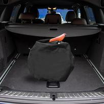 Folding Bike Transport Bag Travel Case Carrying Tote Portable Water Resistant Storage Carrier for 88cmx78cm black