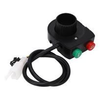 48V 350W Electric Bike Brushed Controller Kit Bike Pedal Throttle Headlight Switch Conversion Kit black