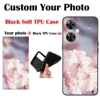 Customized Phone Case DIY Cover for Oneplus 12 12R 13 13R One Plus Nord 4 2 2T CE 3 4 Lite CE4 CE3 CE2 N30 N20 SE N100 N200 N300 Nord CE 2 Lite juoda