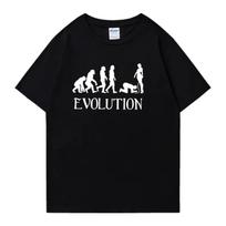 Summer 2025 BDSM Evolution 100% Cotton Men Women Crew Neck Oversized T-shirt Streetwear Short Sleeve Unisex T-shirts Casual Tops S juoda