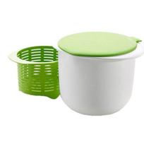 Cheese-Making Kit with Mold Set, Tofu Press & Filter Drain, Green Cheese Mold Stamper, DIY Home Cheese Making Supplies žalia