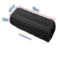 1Pcs 61/88 Keys Electronic Piano Keyboard Covers Keyboards Stretchable Dust Proof Folding Waterproof A gray