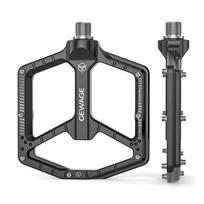 GEWAGE Oversized Bicycles Pedals Ultralight Chromoly Steel Axle Ball Bearings Anti-Slip Bicycle Bike Pedal GE-X132 Pedal