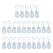 25pcs Plastic Greenhouse Rope Sliding Hardware Farm Cable Pulley Assembly  Farm Agricultural Use 25pcs