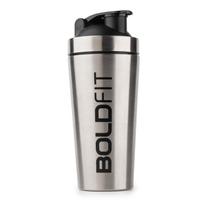 Boldfit Stainless Steel Gym Shaker Bottle Shaker Bottles for Protein Shake 100% Leakproof Guarantee Protein Shaker Sipper Bottle Pre Workout Stee white