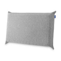 Newentor Pillow - Neck Pain Relief, Memory Foam, HighLow Height, Comfortable Sleep Pillow, Breathable, Height Adjustable, 2 High-Rebound Pads, gray
