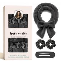 No Heat Hair Rollers Heatless Curling Rod Headband Soft Hair Curler Satin Curlers Curls Sleeping Bonnet Night Cap Styling Tools