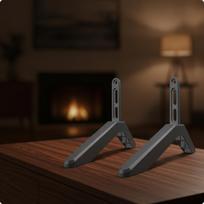 Universal TV Bracket with Feet | EasytoInstall, Stand Legs, for Cabinet