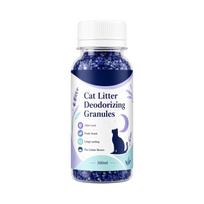 Litter Deodorizer for Pet Litter Boxes – Odor Control and Freshening Granules One Size blue