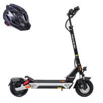 Elektrinis paspirtukas KuKirin M4 Ma×, 800W, 48V 18.2Ah, 45km/h, 64km Nuvažiuojamas atstumas, 10” Padanga, Dviguba pakaba, IP54, LCD ekranas, Sulankstomas dizainas 48V 800W 18.2Ah+Helmet (Split Up, 2 parcels) balta