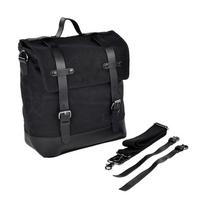 Motorcycle Side Bag For Sportster Softail Dyna Cruiser Motorbike Motorcross Bag Universal Saddle Bag Motorbike Luggage black