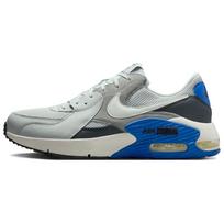 Nike Air Max Excee Leather Comfortable Fashion Shock Absorbing Durable Low Top Lifestyle Casual Shoes Men sneaker Gray Blue FZ5486-004 45 gray