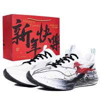 Li Ning Red Hare 8PRO Cushioning, Wear Resistant Low top Casual Marathon Physical Fitness Test Physical Exam ARPV003-1(Team1375-BAG) 39 black