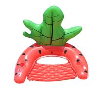 New Inflatable Pineapple Floating Drainage Upper Recliner Sofa Foldable Backrest Thickened Adult Recliner Sofa Quality 135*80*70cm green