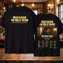 Noah Kahan the Divide Tour 2026 Unisex T-Shirt 4XL brown
