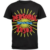 Depeche Mode T-shirt - Personal Jesus Shirt - Band Tees S red