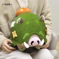 [Genuine] Genshin Impact Official Merch miHoYo 24M Game Anime Character Plush Pendant Home Decoration Cartoon Pillow in stock gray