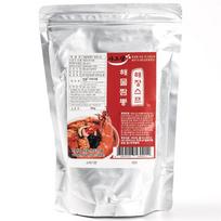 Sagram Seafood Jjamppong Flavor Powder Soup Savory Spicy Broth Base 500g Pack of 1