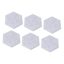 12 VNT.   Akustinės plokštės Didelio tankio garso sugeriančios plokštės Garso izoliacija Nupjautas kampas   Sieninės plokštės 14x12x7cm