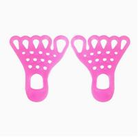 Yoga Toe Stretcher for Muscle Foot Stretching Tool for Fitness and Flexibility One Size pink
