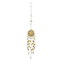 Tree of Life Wind Chimes for Outdoor Garden Yard Balcony Birthday Party Hanging Decoration Ornament One Size geltona
