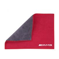 2-in-1 Microfiber Towel Car Cleaning Tools Rag Cloth For Mercedes Benz AMG GLC W203 W206 W220 W205 W211 W212 W201 W210 W108 W168 FZ9 raudona