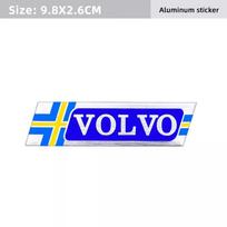 3D Emblem Sticker Logo Car Fender Badge Trunk Decal For Volvo ES90 EC40 EX40 EM90 XC90 V90 V60 XC60 V40 S80 S60 S90 XC40 XC70 KI6 blue