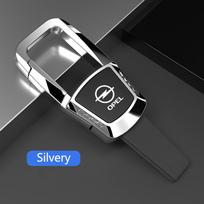 Prabangus metalinis automobilio emblemos raktų pakabukas Opel Astra H G J Insignia Mokka Zafira Corsa Vectra B C D Opc Opcline Aksesuarai Sx0 sidabras
