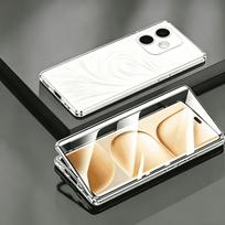 Apsaugantis nuo smalsumo dėklas, skirtas Huawei Honor 600 Lite, dvipusis grūdintas stiklas, metalinis rėmelis su kameros apsauga, telefono apsaugos for Honor 600 Lite žalia