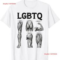 Lgbtq Legs Glutes Biceps Triceps Quads Gym Lover Workout T Shirt Vintage Breathable Casual S gray
