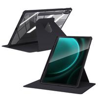 Funda for Samsung Galaxy Tab S10 Lite SM-X406B Magnetic Case for Tab S10FE S9FE S9 Magnetic Stand PU Leather Protective Cover (Black,Tab S9) juoda