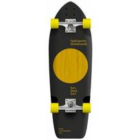 Hydroponic Square Complete Cruiser Skateboard Lunar Black/Yellow