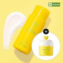 Korean Cleasing /The Perfect Yulmu Enzyme Scrub Powder Cleanser Set (55g+Bubble Maker) - Gentle Exfoliating Face Wash (55g) Set (55g+Bubble Maker) white