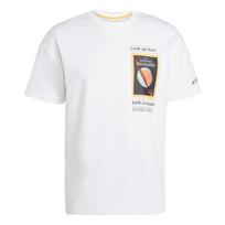 Adidas X National Geographic AEROREADY UF T-Shirt Outdoor Quick-Dry Loose Short Sleeve Unisex Tops KC2349 XL white