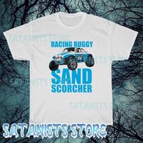 New Sand Scorcher Racing Buggy logo Men's T-shirt funny size S to 5XL M blue